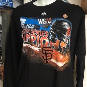 Majestic SF Giants long sleeve Tee